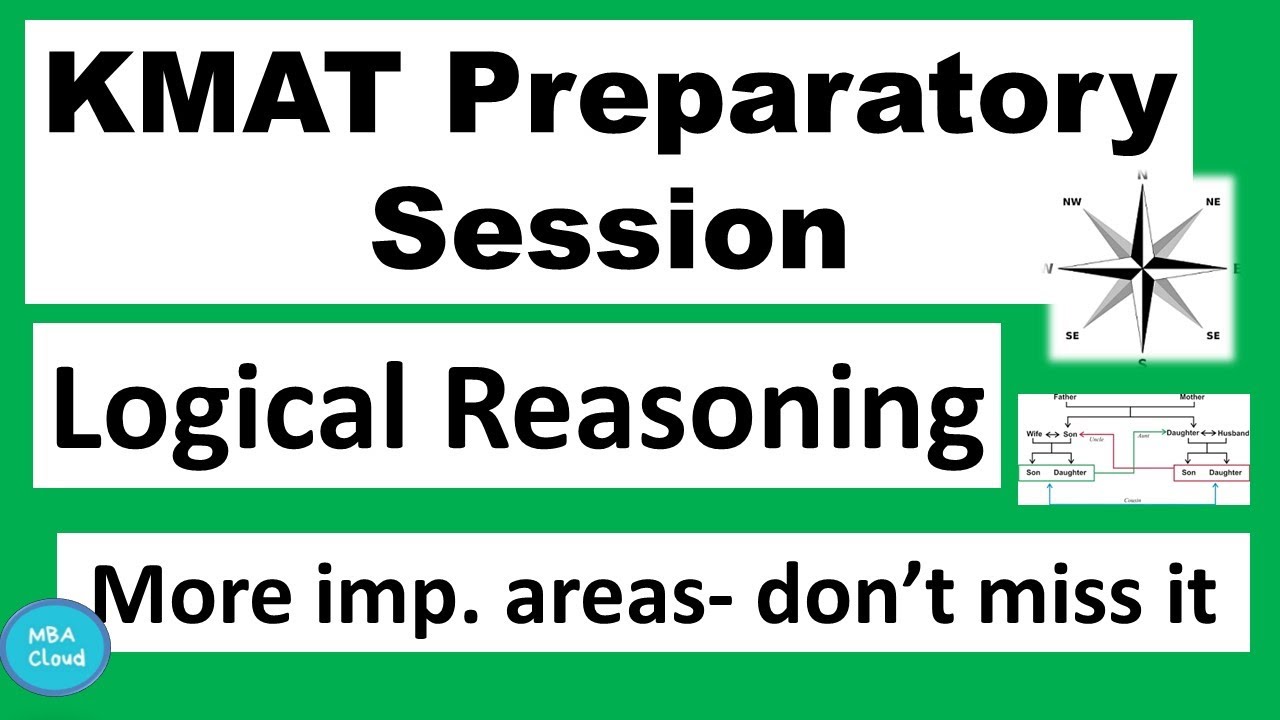 KMAT Kerala| Logical Reasoning| Important Areas| MBACloud