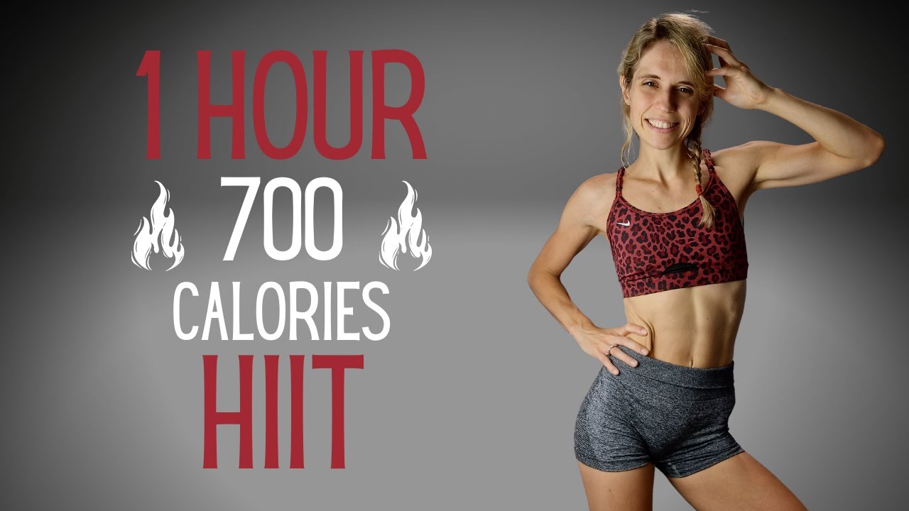 BURN 700 CALORIES - FULL 1 HOUR HIIT - 60 MINS - ALL STANDING NO REPEAT CARDIO - NO EQUIPMENT