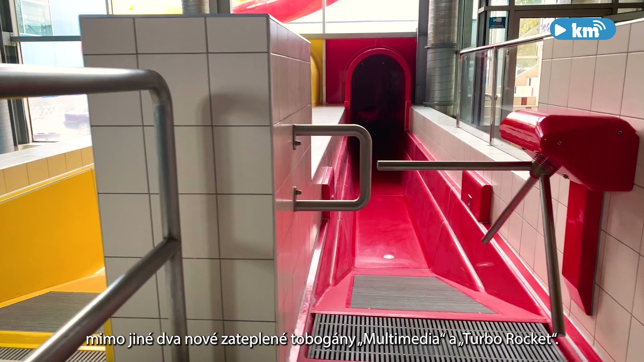 Kladenský Aquapark je opět plně v provozu - včetně pavilonu atrakcí