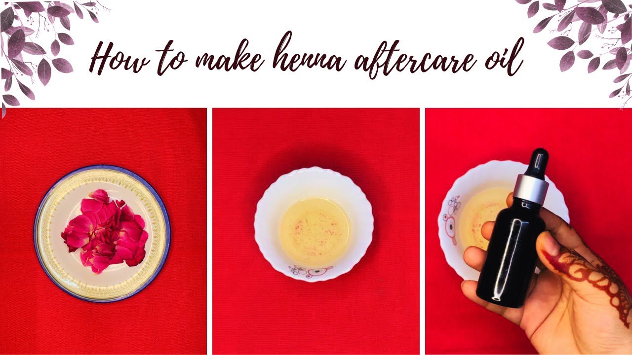 How to make Mehendi aftercare oil ❤️✨|| Rose olive (infused) oil || henna aftercare oil recipe ❣️
