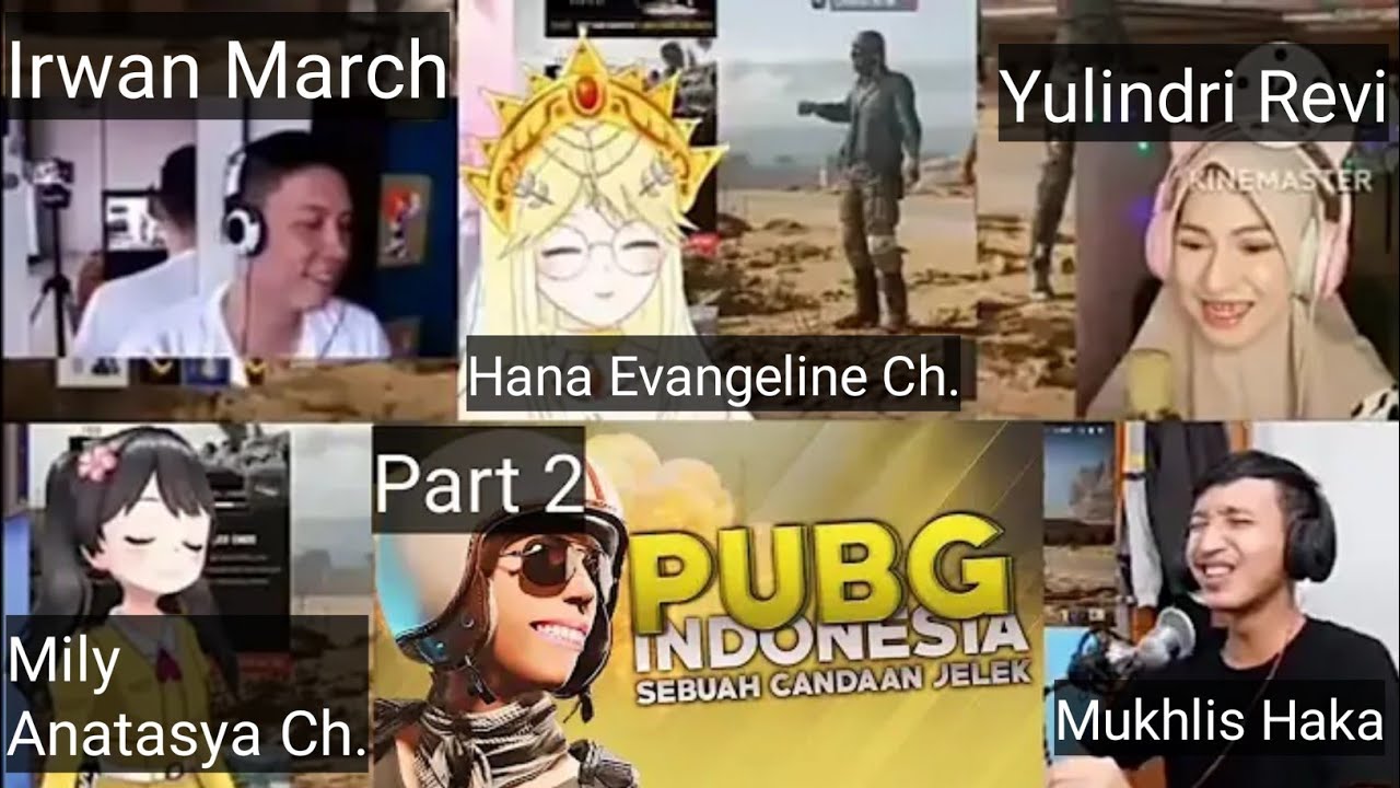 Reaction Mashup Milyhya PUBG Indonesia - Sebuah Candaan Jelek Part 2