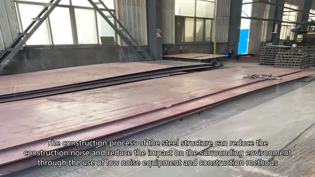 Steel Structure Construction: Minimizing Noise and Environmental Impact
