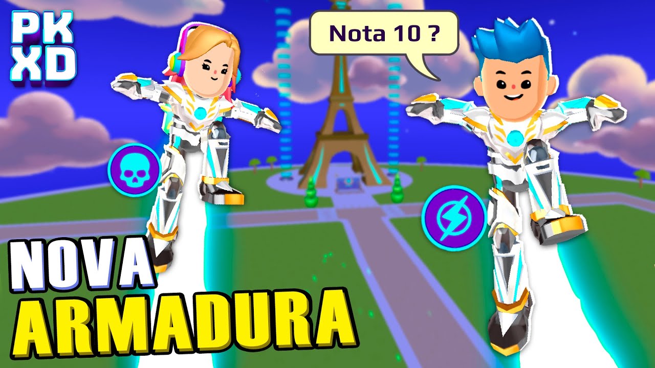 ⚡ Testando a Nova ARMADURA Olímpica do PK XD