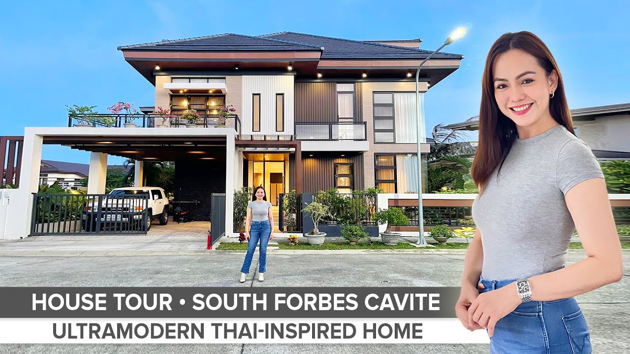 House Tour 93 • Touring this Marvelous Thai Inspired Home inside the Breezy South Forbes Cavite