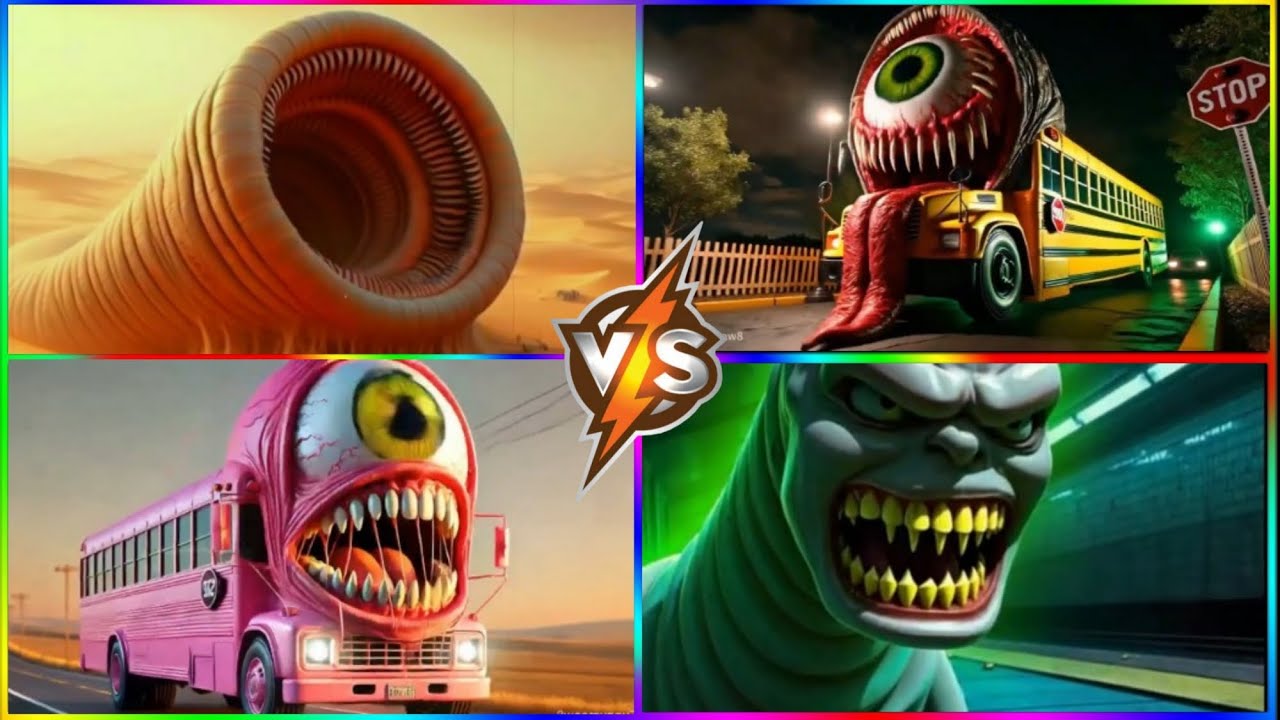🚐MEGA SCHOOLBUS EATER TOMAS TRAIN  EATER 😳COFFIN DANCE SONG🚀