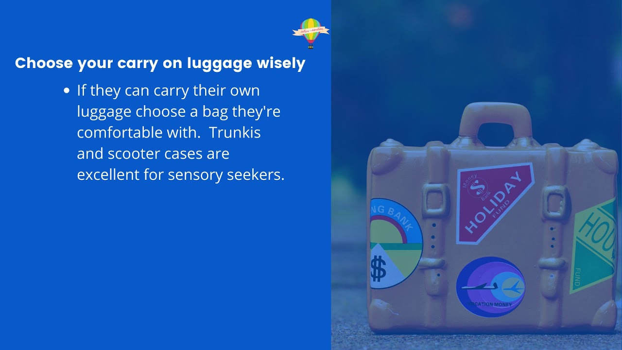 Tips for traveling through an airport with your autistic child