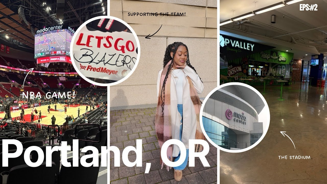 NBA GAME| Portland Trail Blazers vs Boston Celtics🏀| Sister TAKEOVER!! 