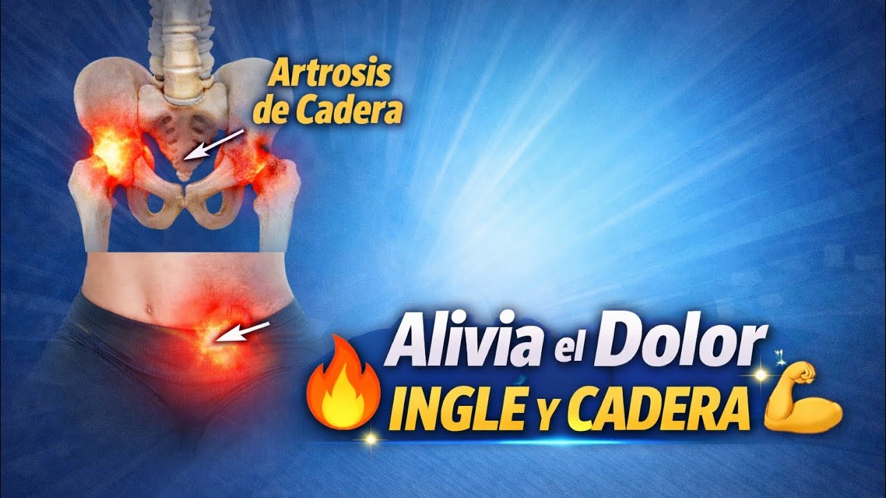 ❗¿Te duele la ingle o la cadera? Haz este ejercicio suave