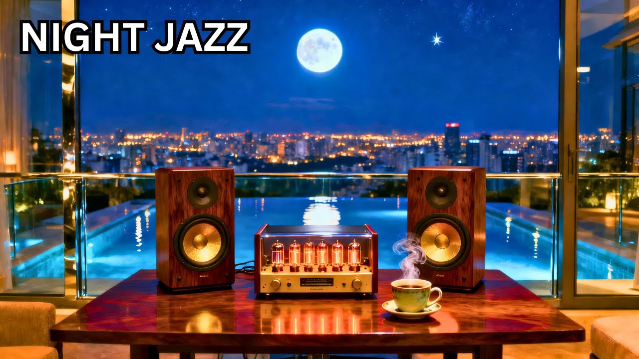 Late Night Smooth Jazz 🎷 Calm Focus, Study & Luxury Relaxing Music