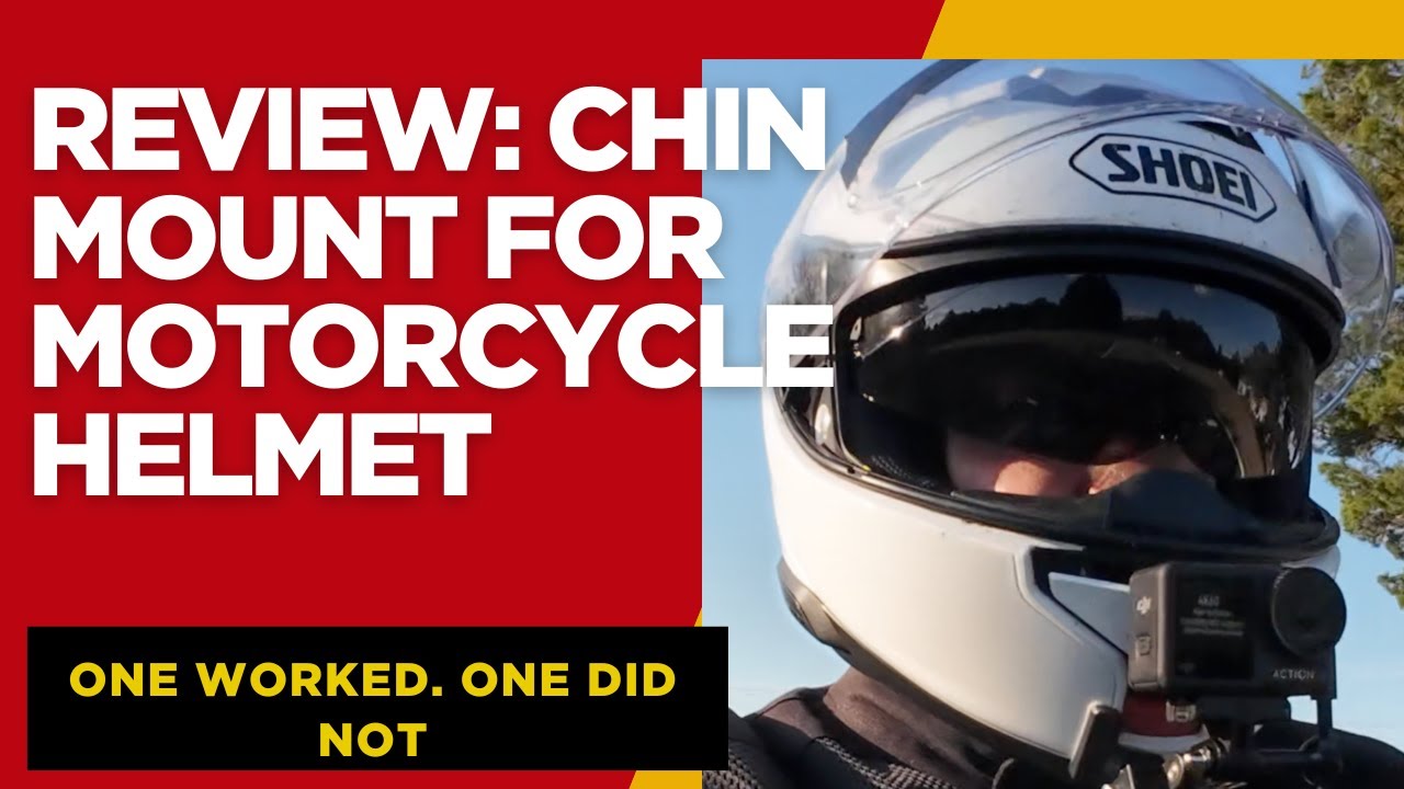 Product Review:  Chin Mount From Ridetech Moto For Motorcycle Helmet.