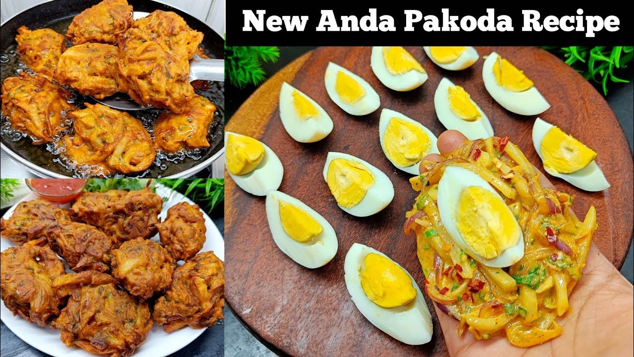 New Egg Laccha Pakoda (Ramzan Special) | Anda Pakoda Recipe | Iftar Special Pakora Recipe 