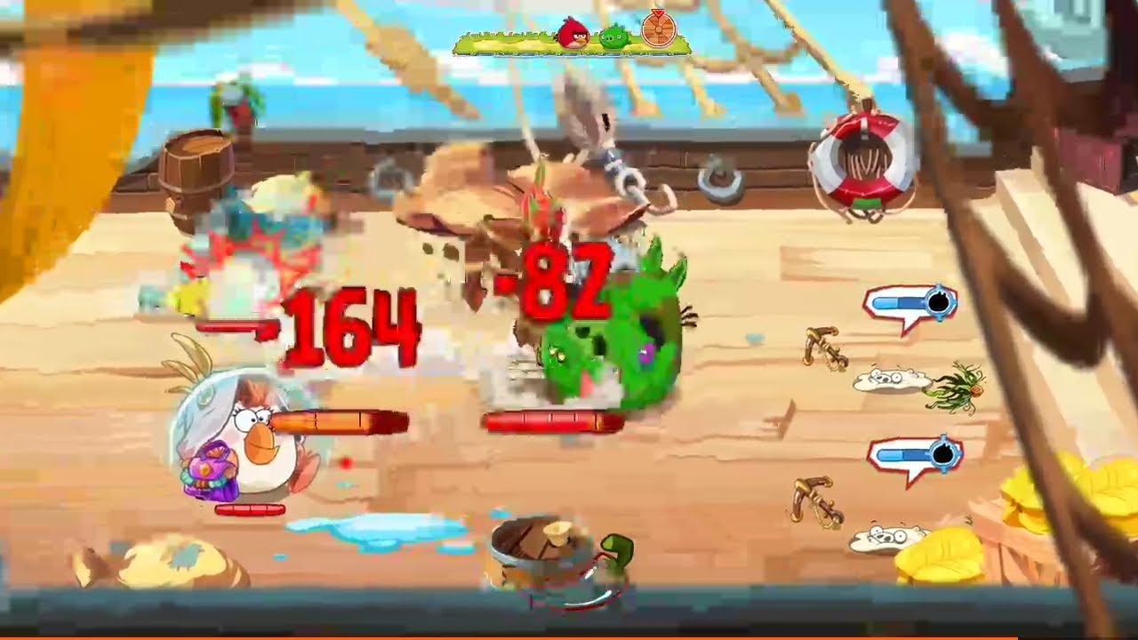Angry birds epic UDM tập 3 mod bắt đầu thấy khó hơn bình thường hồi máu cũng một phát đi luôn:))