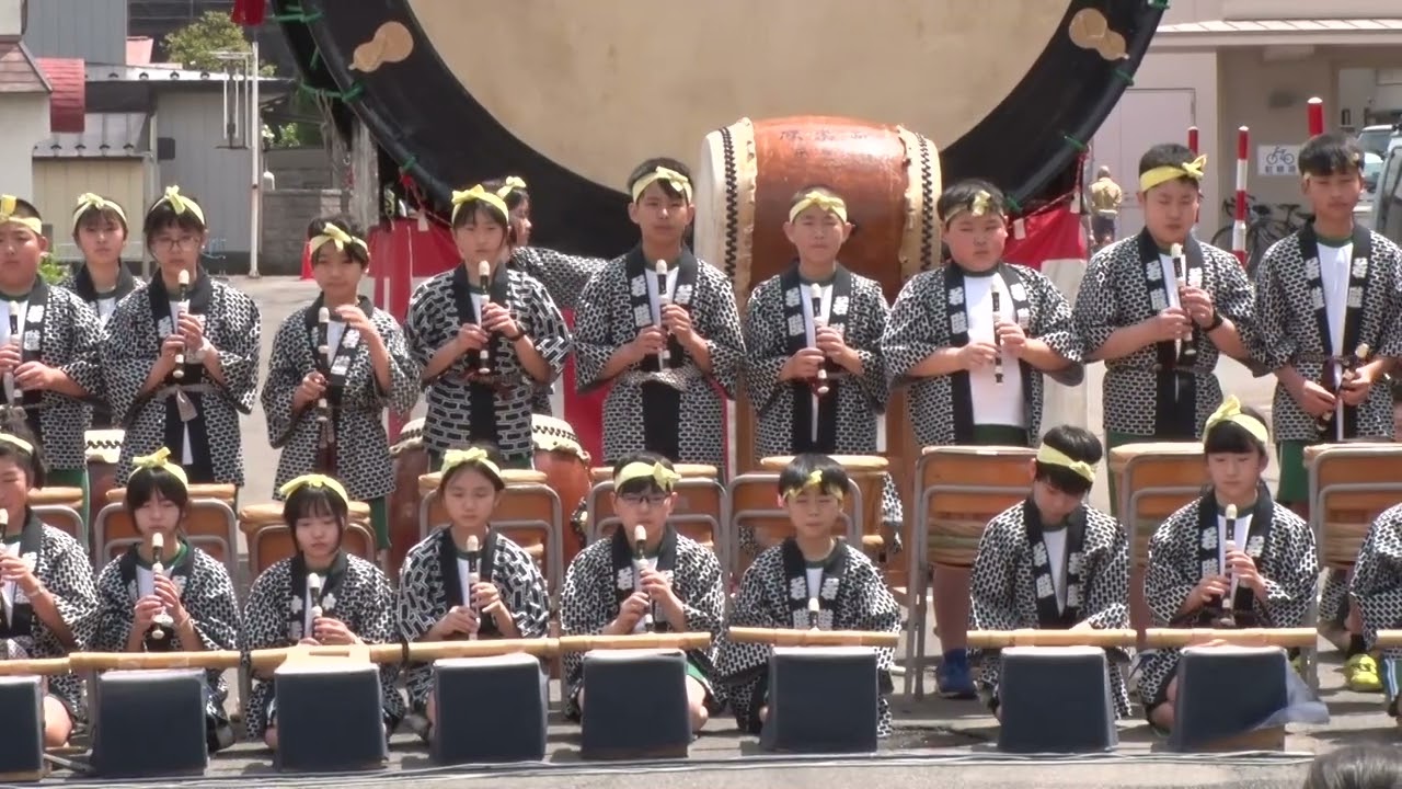 大喝祭ふるさと踊りフェスティバル 鷹巣小学校たかっこばやし