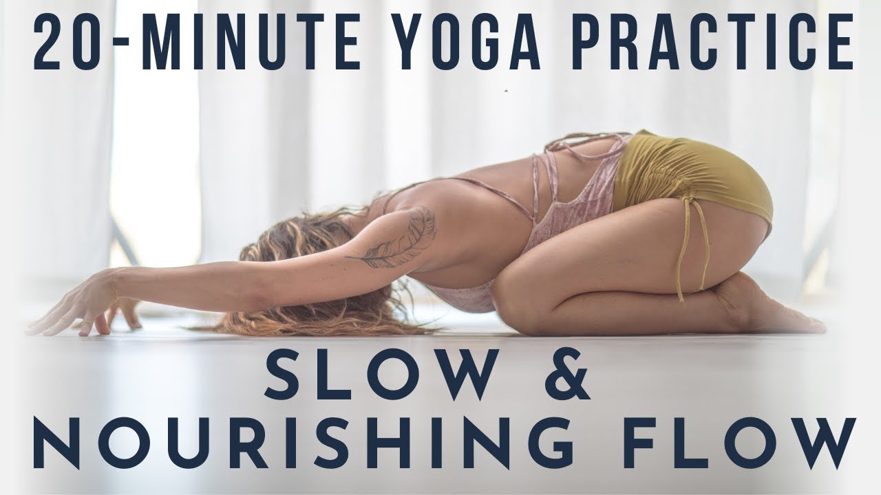 20-Min Yoga Practice:  Slow & Nourishing Flow | Meghan Currie Yoga 🌶🌶