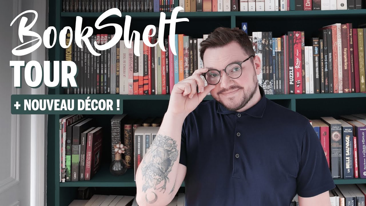 BOOKSHELF TOUR  📖(et nouveau décor !)