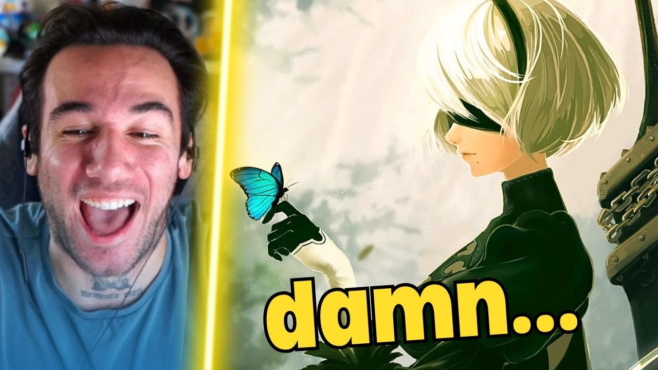 NicholasLightTV reacts to  NieR: Automata OST Kainé ( Salvation ) | Rapper reacts