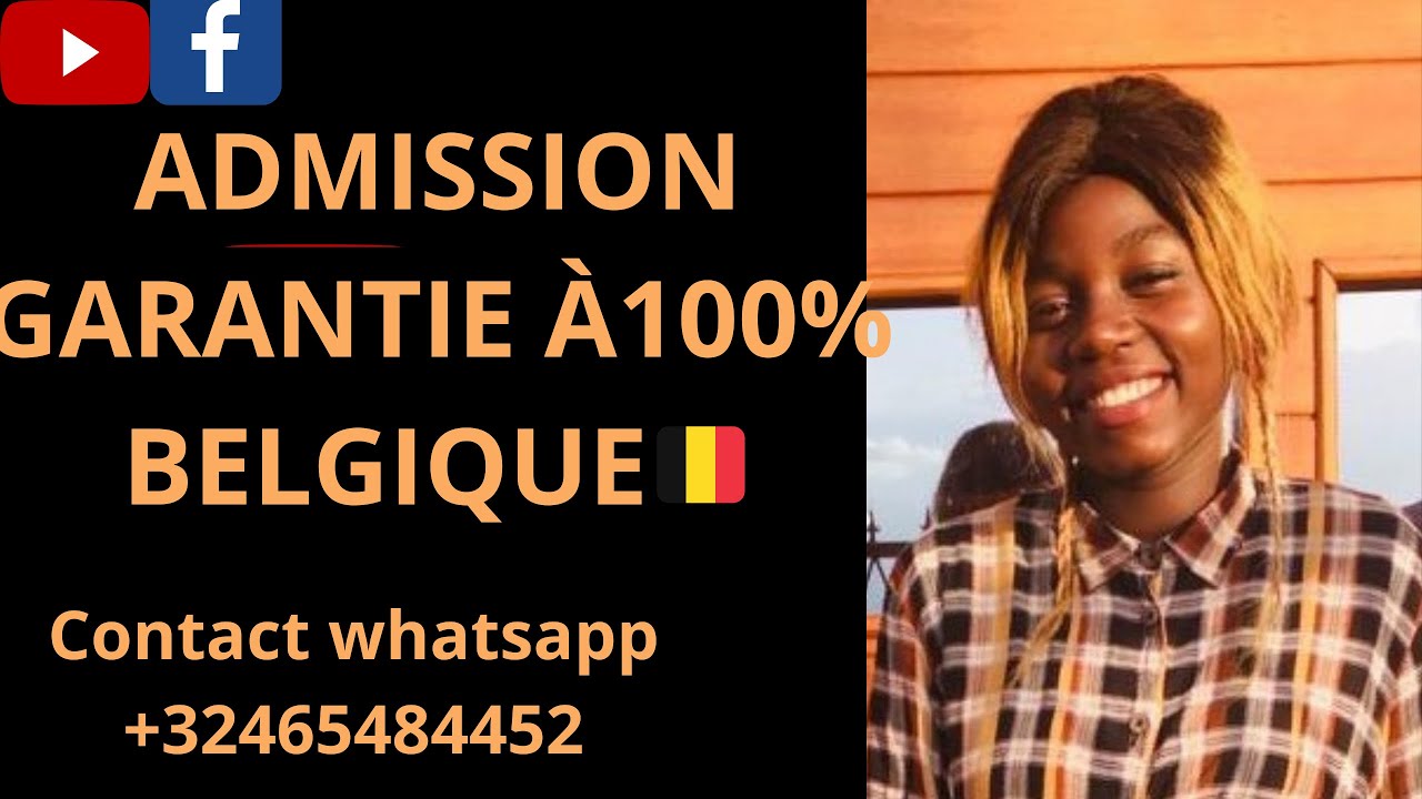 ÉTUDIER EN BELGIQUE🇧🇪 RENTRÉE 2025: ADMISSION GARANTIE À 100%
