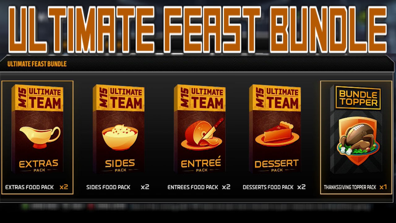 #MUT15 | Ultimate Feast Bundle Opening | Elite Pull | Happy Thanksgiving