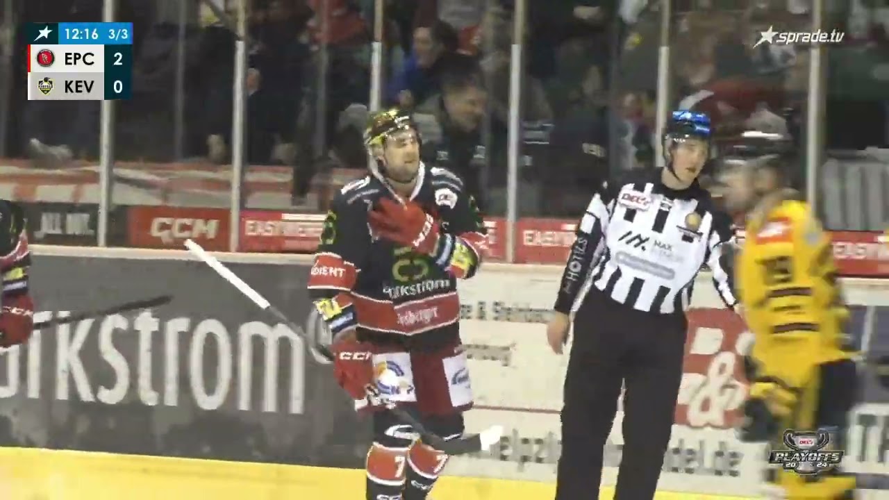 13.03.2024 - Highlights - Eispiraten Crimmitschau vs. Krefeld Pinguine