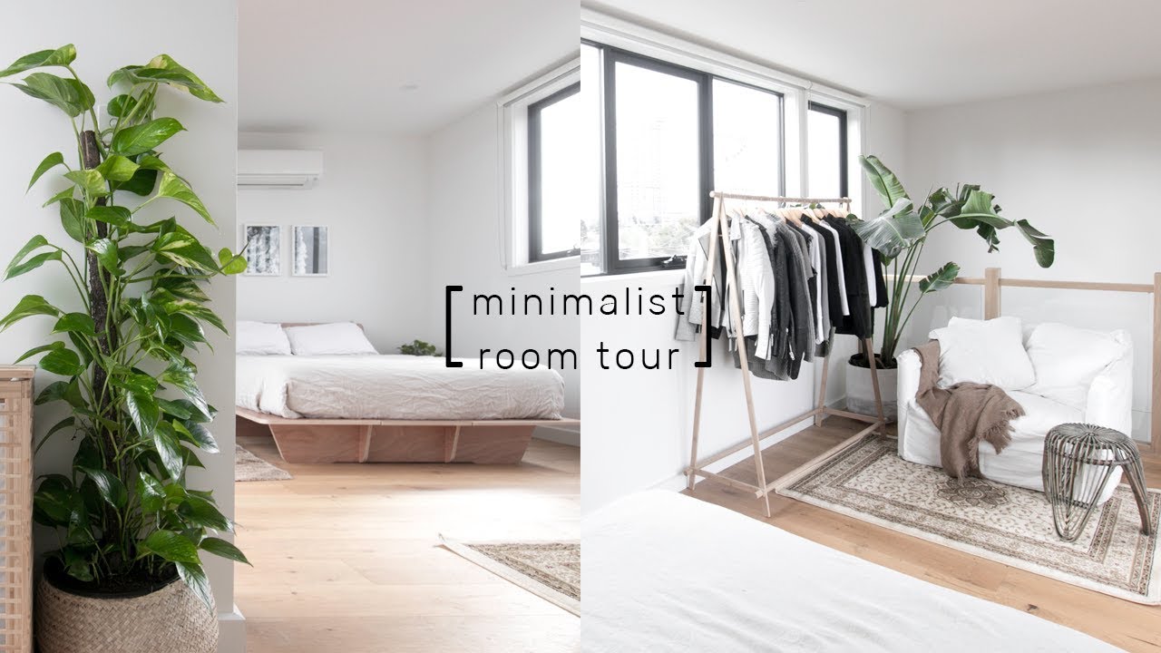 MINIMALIST ROOM TOUR 2018 | Rachel Aust