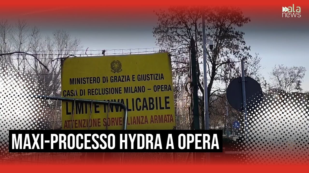 Mafia a Milano, al via il maxi- processo Hydra a Opera