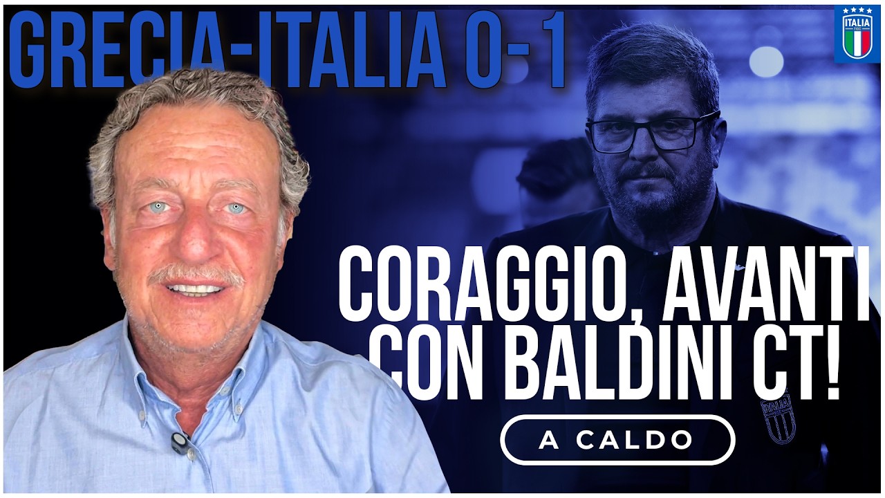 GRECIA-ITALIA 0-1: BALDINI MERITEREBBE LA CONFERMA!