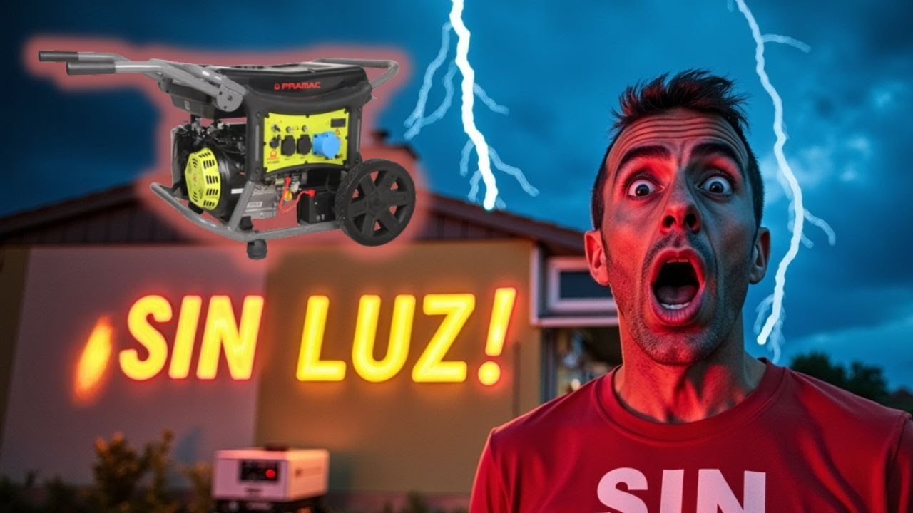Generador PRAMAC WX6200: energía para toda la casa ⚡