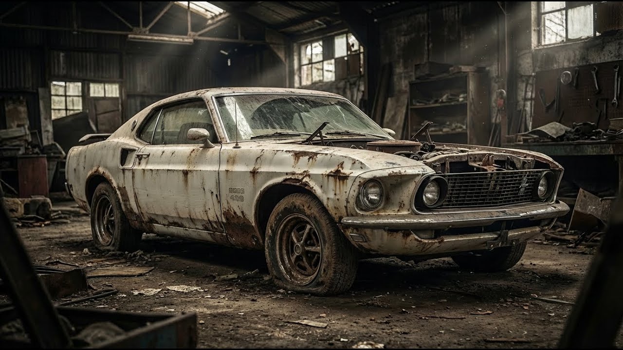 Abandoned 1969 Mustang Boss 429 Restoration | Full Car Rebuild From Long-Term Neglect