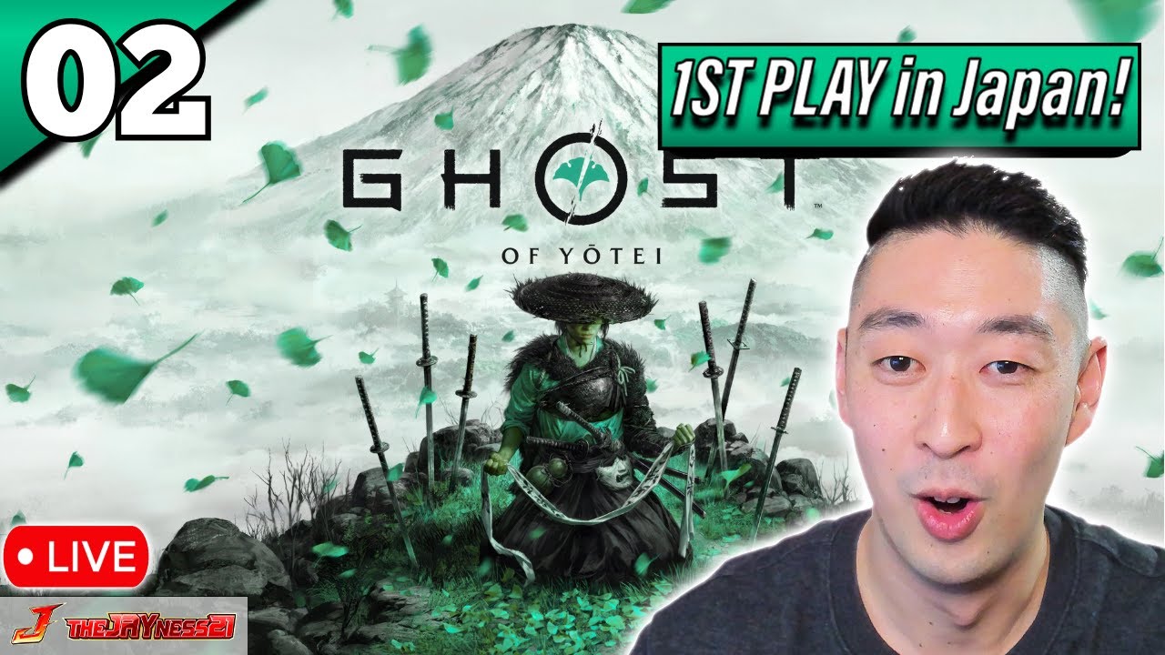 🔴 LIVE 🐺 Ghost of Yotei Pt 2 in Tokyo!