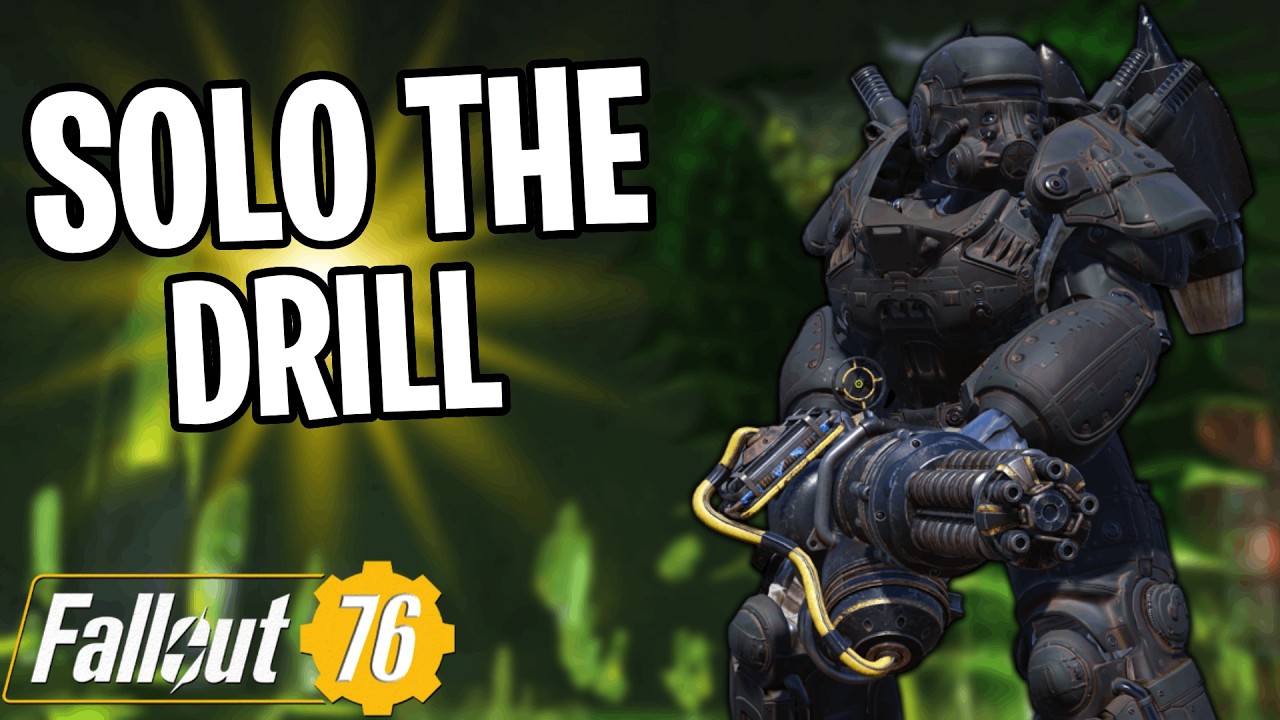 How To Solo The Entire Raid | Solo The Drill And Full Raid - Fallout 76