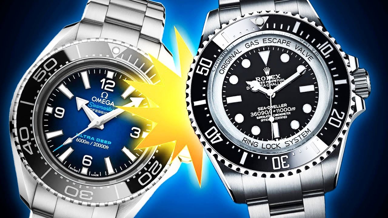 Часы Rolex Deepsea Challenge даже не сравнятся с Omega...