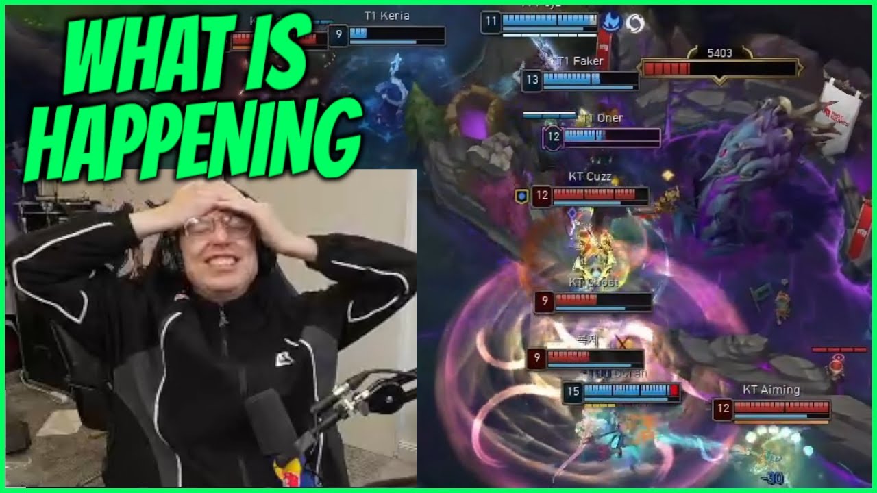 Caedrel Reacts To The Return Of The T1 Circus VS KT