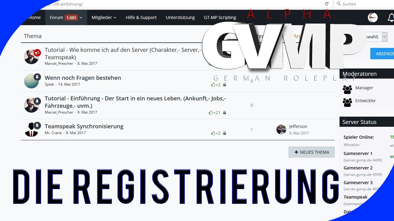 GVMP Registrierung | Der Mahoney