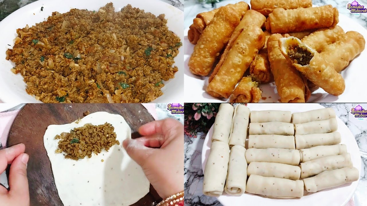 keema kachori Roll | 2024 Iftar special Recipe| Bazar jaise crispy Keema Roll ksise banae
