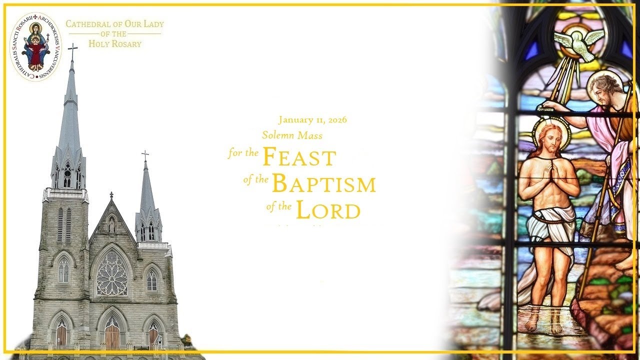 Vancouver Cathedral Live - Sunday, January 11 at 11 AM