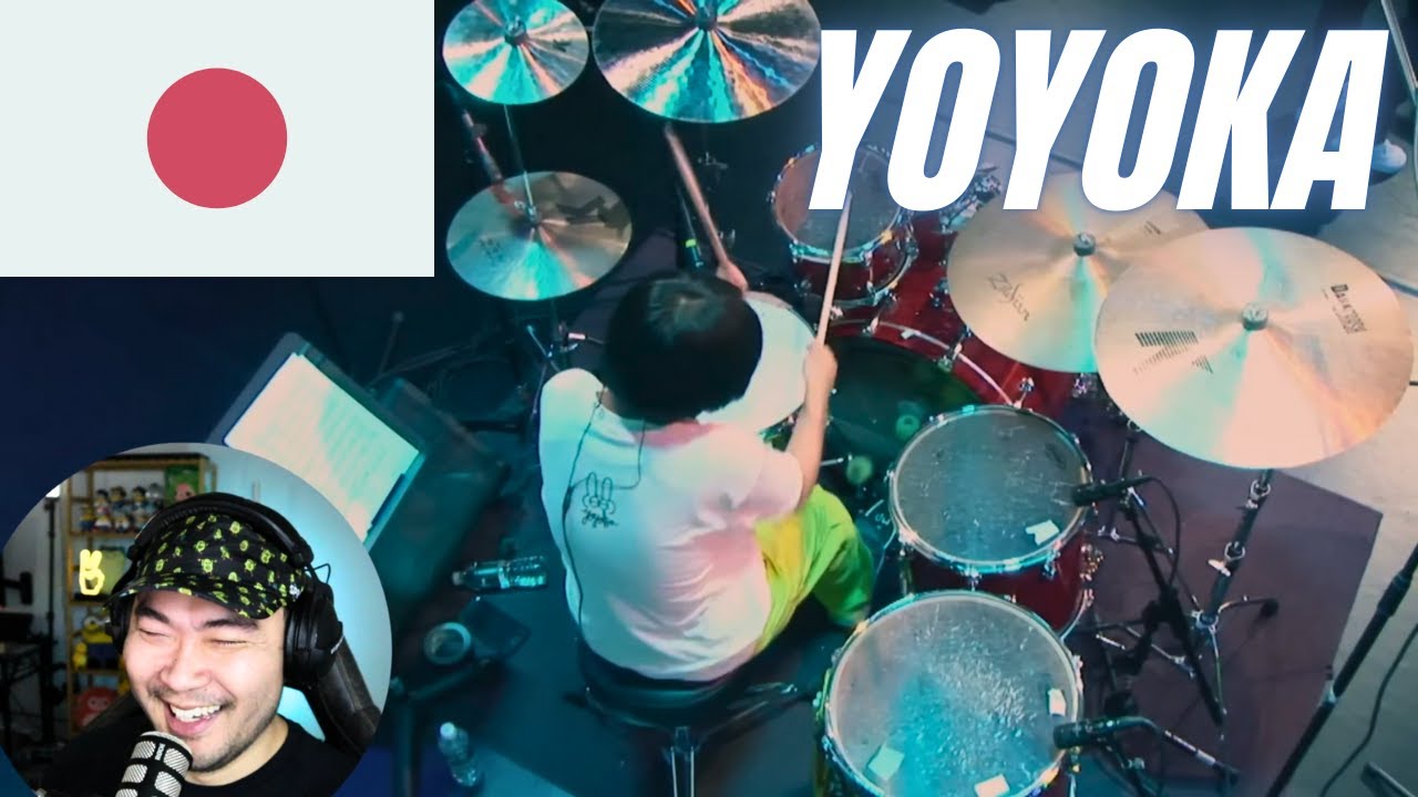 This 15 year old drummer prodigy from Japan is INSANE - YOYOKA (よよか) & Ken Okada jazz fusion group