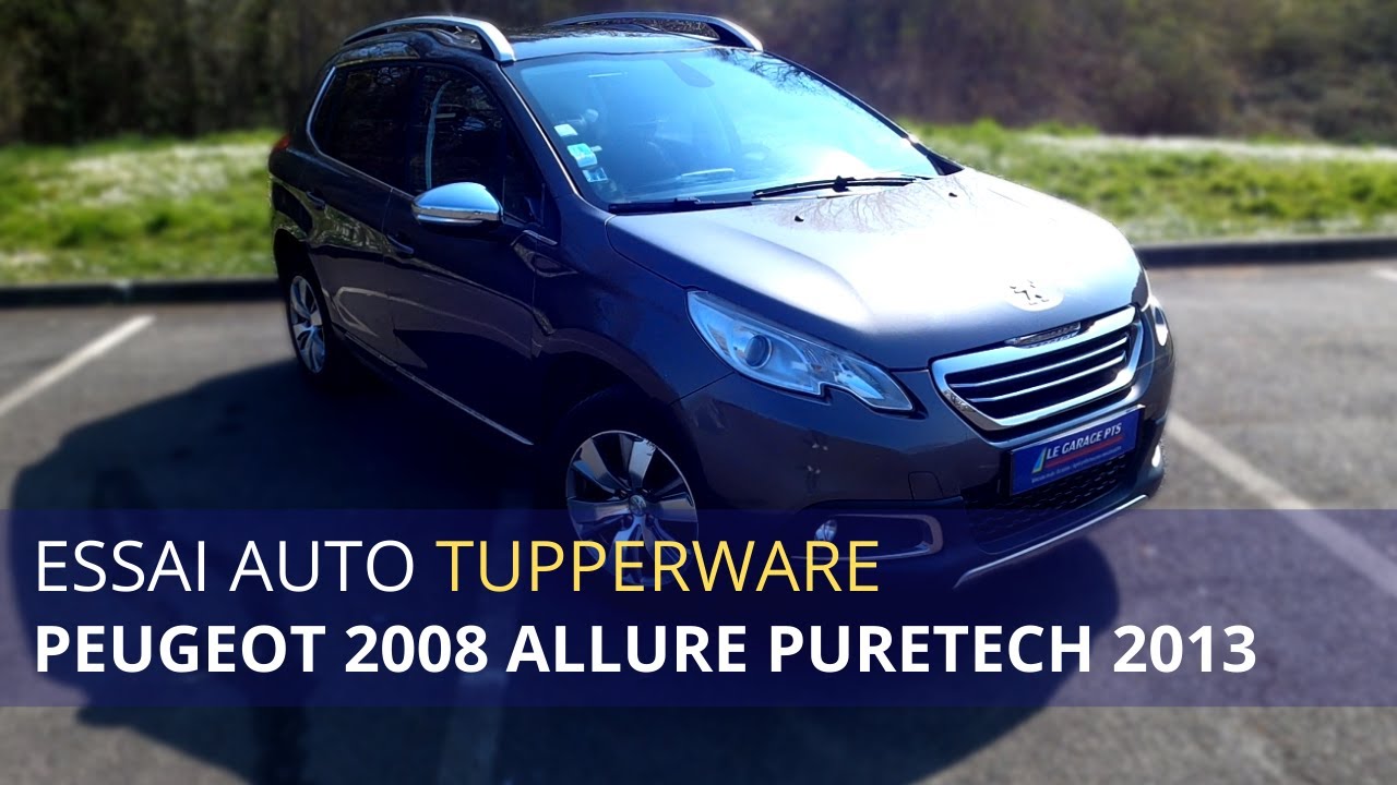 ESSAI PEUGEOT 2008  1.2 Allure Puretech 82CV  2013