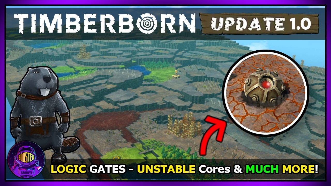 LIVE | FIRST LOOK at the NEW SPILLAGE Map in Timberborn 1.0! - Beaver Colony Builder Gameplay