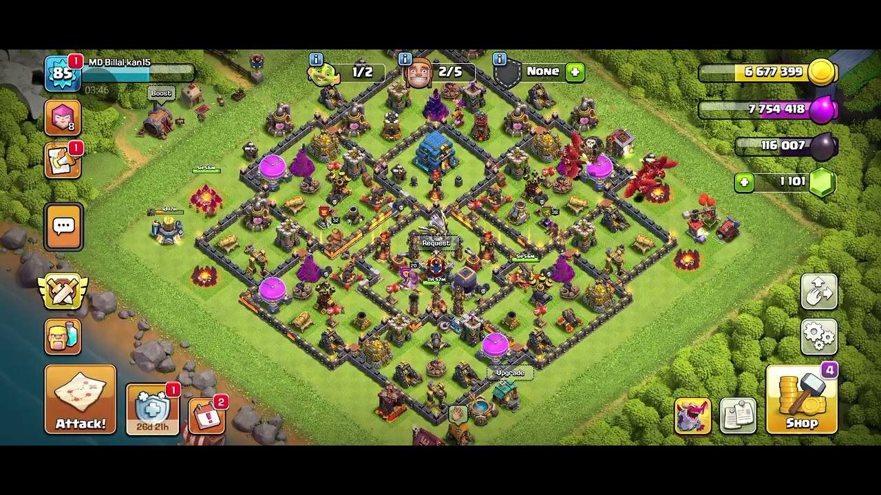 The COC King: রাজকীয় ৩-স্টার মাস্টারি! ⚔️ | Vivid Neon Gaming | Part - 04