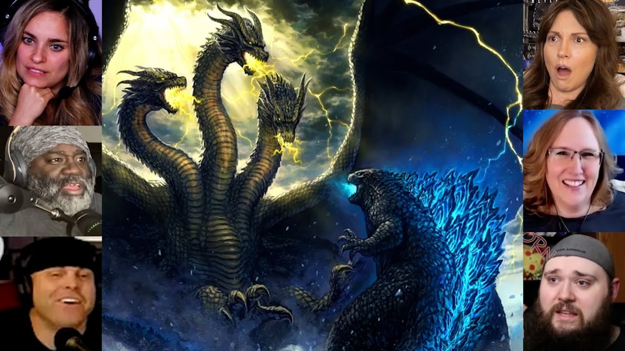Godzilla vs King Ghidorah : Antarctica Fight Scene | Reaction Mashup | #godzilla