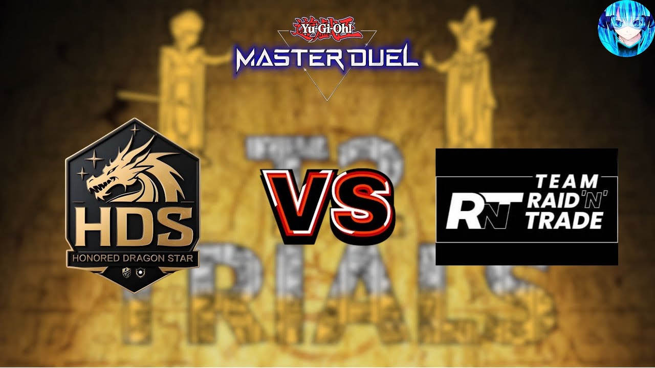 🔴 HDS VS RT - T2 TRIALS TOURNAMENT [Yu-Gi-Oh! Master Duel]