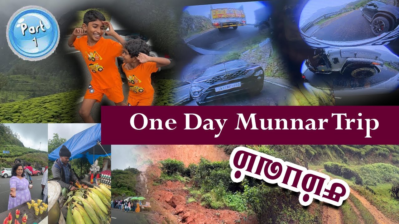 Family Trip to Munnar | A Beautiful Hill Station Vlog Family Time in Munnar | Scenic Views |