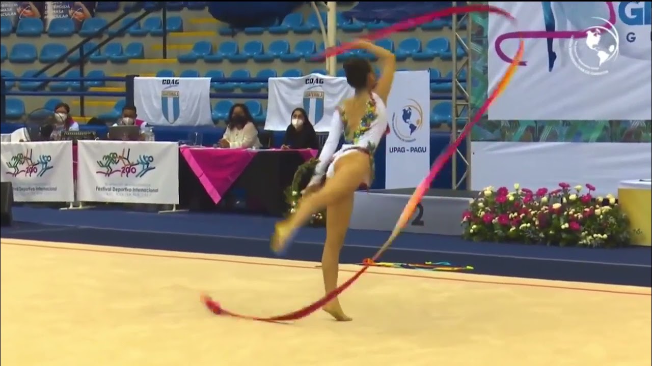 🔴Peruana baila marinera en Panamericano de Gimnasia Rítmica Juvenil   Guatemala 2021