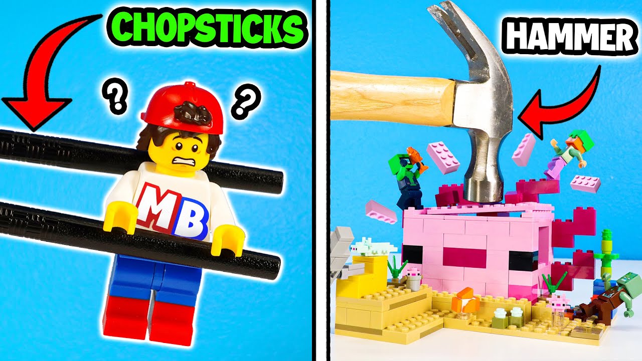 ГЛУПЫЕ способы сборки наборов LEGO...