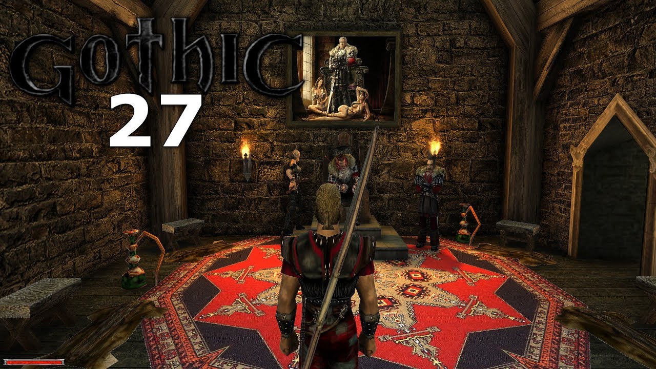 Gothic #27 - Das Gespr&auml;ch mit Gomez! [Deutsch, German, Let's Play Gothic 1]