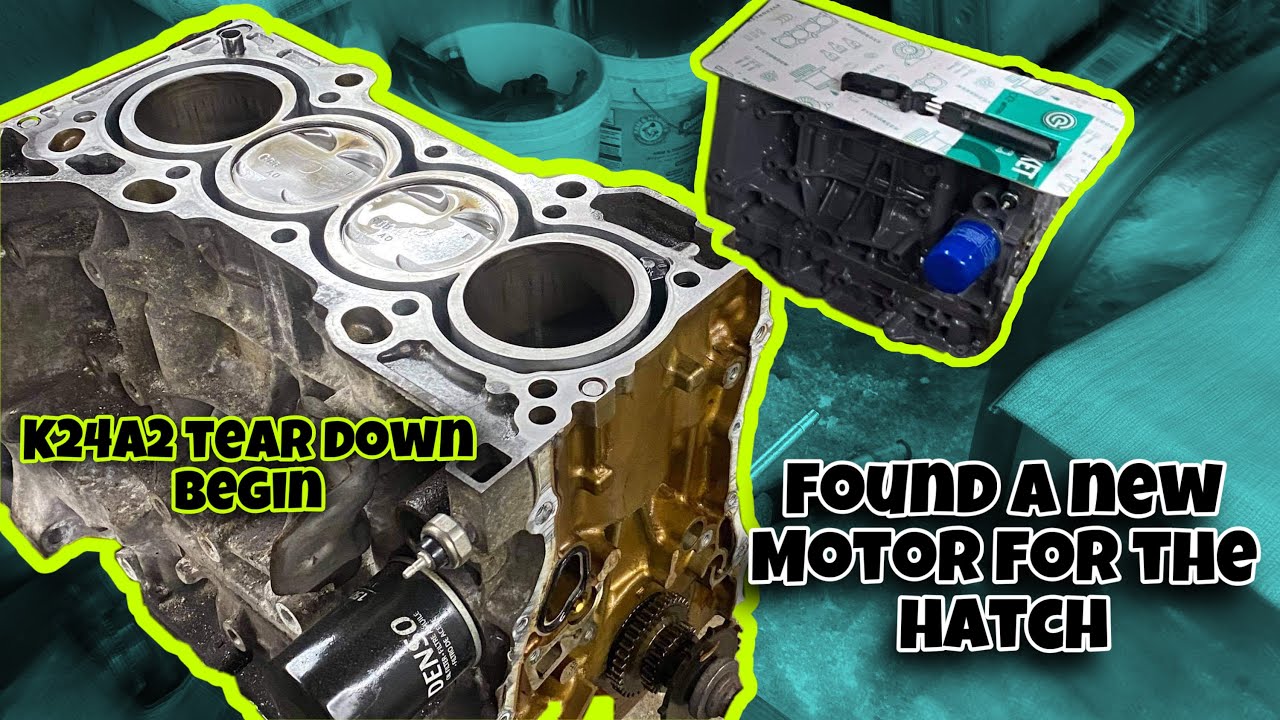 K24A2 tear down for the ek hatch