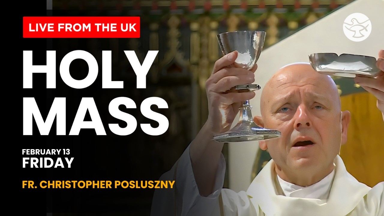 Daily Holy Mass Live | Friday February 13, 2026 | St. Marie's Cathedral, Sheffield, UK