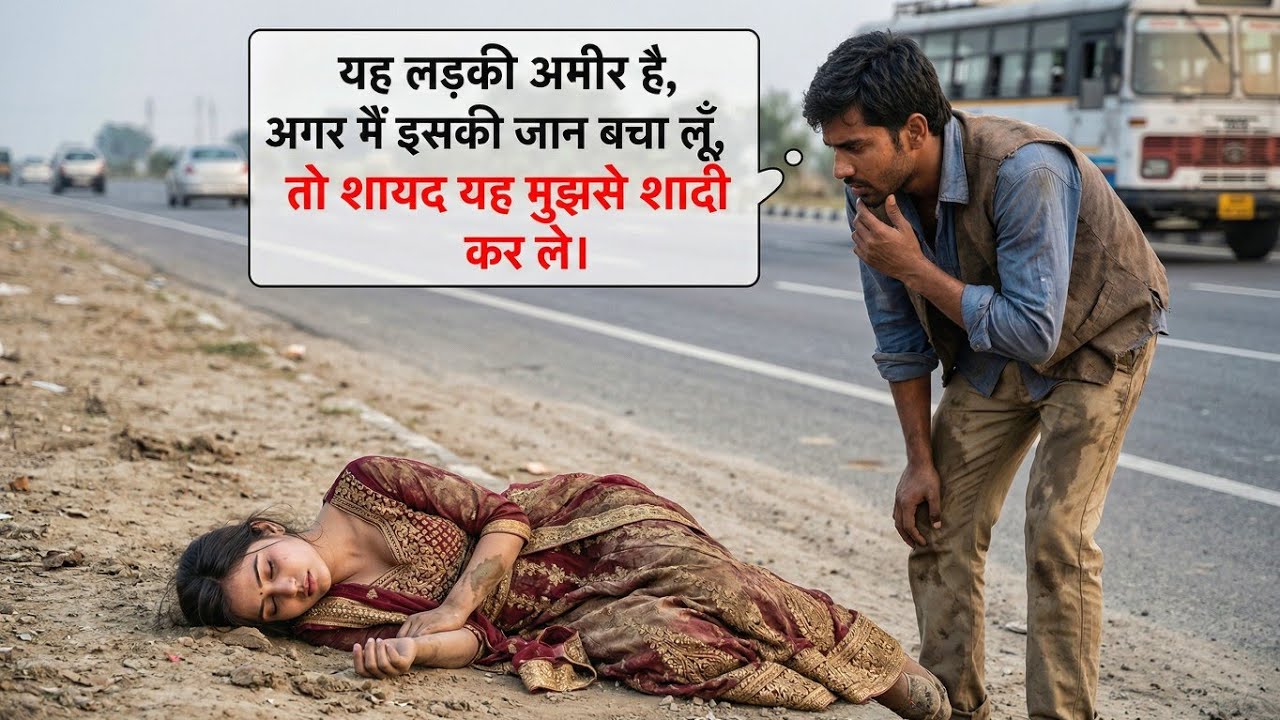 करोड़पति लड़की सड़क पर बेसुध पड़ी थी फिर एक गरीब लड़के ने बचाई उसकी जान