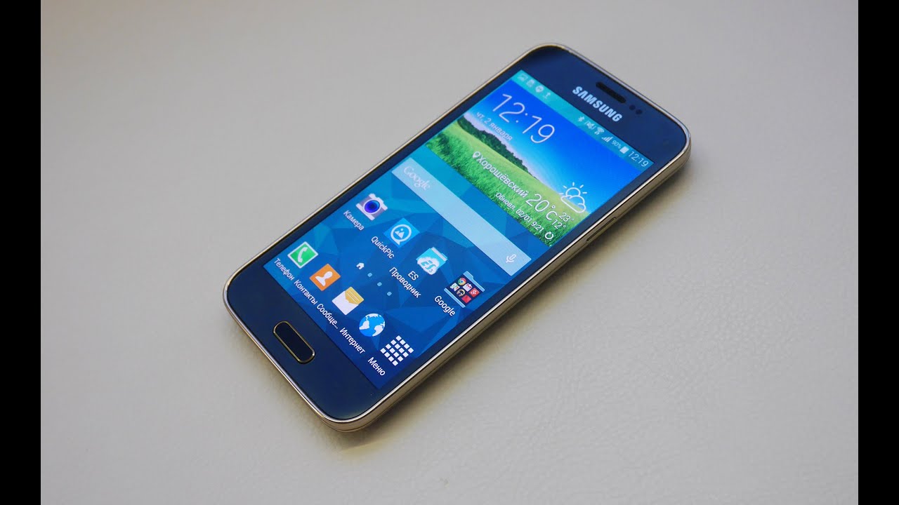 Обзор Samsung GALAXY S5 mini: новое поколение mini от корейцев