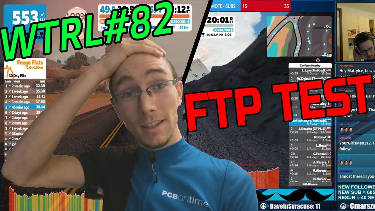 My first Premier League TTT + ⚡️ FTP Test ⚡️ | Vlog#20